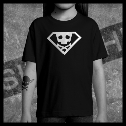 E0005 T-Shirt tête de mort Skullhead Pirate superman