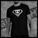 H0011 T-Shirt tête de mort Skullhead Pirate superman