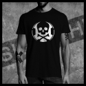 H0014 T-Shirt tête de mort Skullhead Pirate design futur
