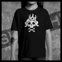 E0019 T-Shirt tête de mort Skullhead Pirate princess