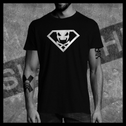 H0046 T-Shirt tête de mort Skullhead Pirate superman crocs