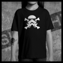 E0045 T-Shirt tête de mort Skullhead Pirate stormtrooper