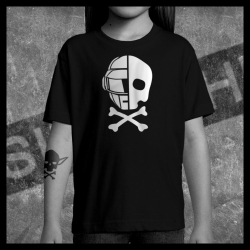 E0053 T-Shirt tête de mort Skullhead Pirate daftpunk