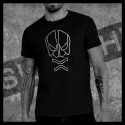 H0080 T-Shirt tête de mort Skullhead Pirate Futur Line