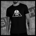 H0077 T-Shirt tête de mort Skullhead Pirate Triangle