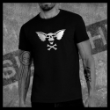 H0073 T-Shirt tête de mort Skullhead Pirate Gremlins