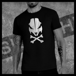 H0053 T-Shirt tête de mort Skullhead Pirate animal